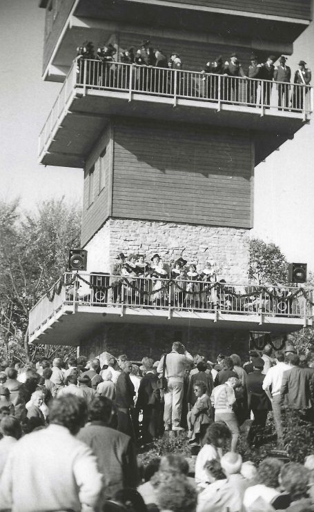 Einweihung Harlyturm