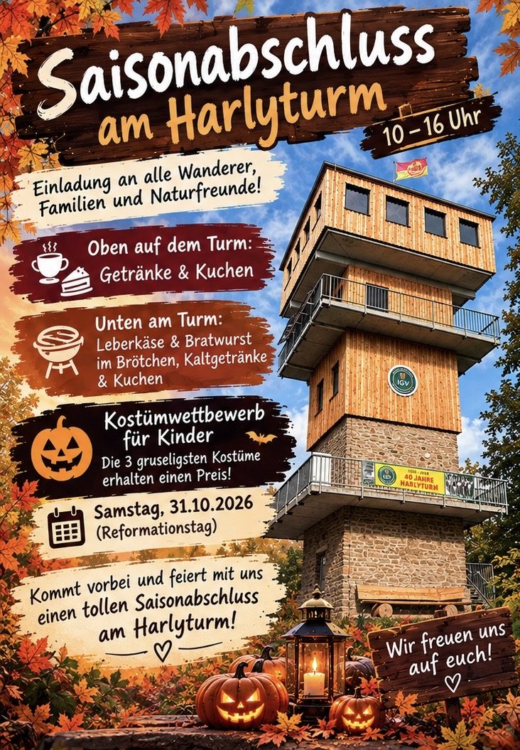 Saisonabschluss Harlyturm