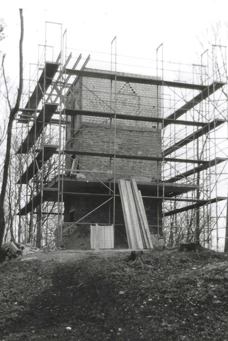 Wiederaufbau Harlyturm