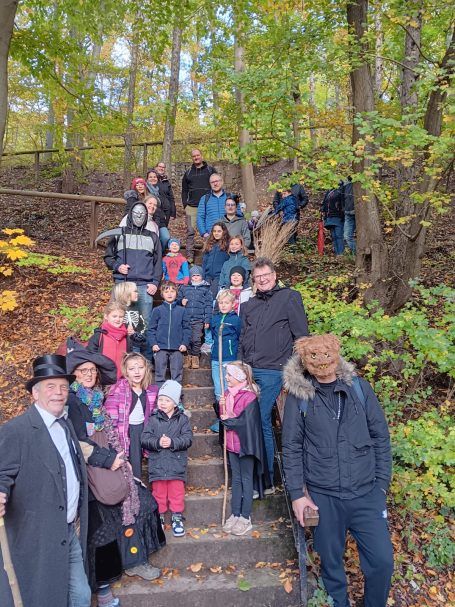 Halloween auf dem Harlyturm