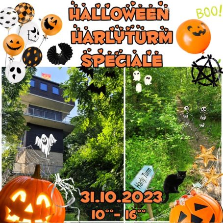 Halloween auf dem Harlyturm